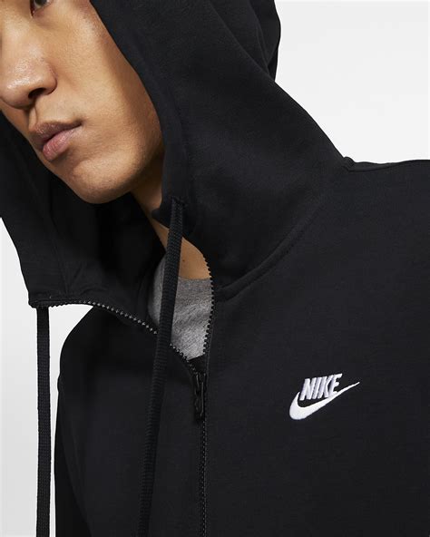 nike sportswear herren-hoodie mit durchgehendem reißverschlus